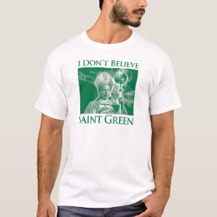 Camiseta Eu não acredito o verde do santo