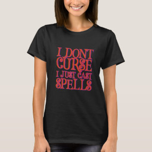 Camiseta Eu não amaldiçoo eu só costumo fazer fezes