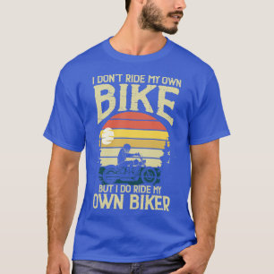 Camiseta Eu não ando de bicicleta