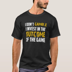 Camiseta Eu Não Aposto Eu Invisto