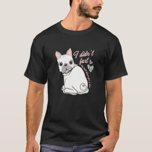 Camiseta Eu não arranjei francês o dono do cachorro-da-bale