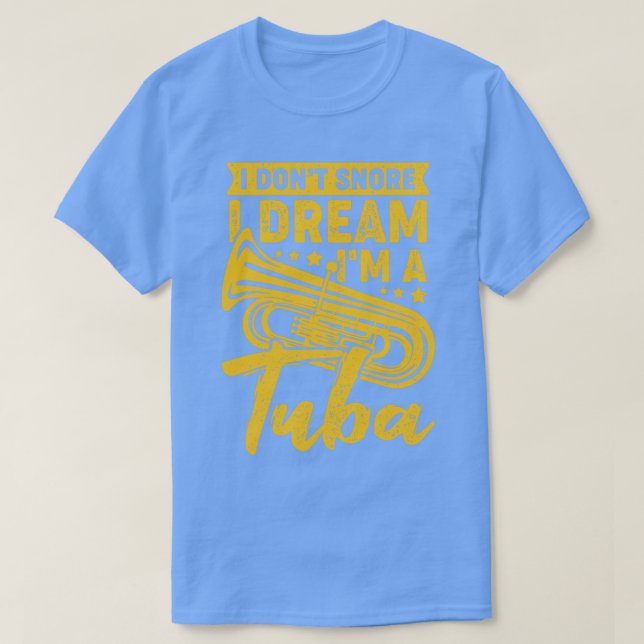 Camiseta Eu Não Assusto Eu Sonho Como Um Presente Tubista T (Frente do Design)
