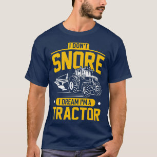 Camiseta Eu Não Assusto Eu Sonho Como Um Trator - Um Farma