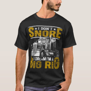 Camiseta Eu Não Assusto Eu Sonho Que Sou Um Grande Motorist
