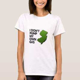 Camiseta Eu não bombeio meu próprio gás