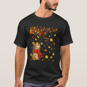 Camiseta Eu não caio em vocês, cartazes de outono de catapo