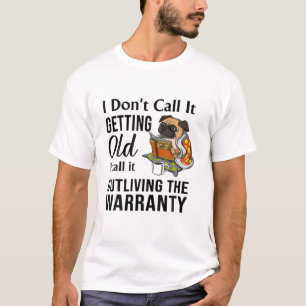 Camiseta Eu não chamo de envelhecer, eu chamo de Sobrevive