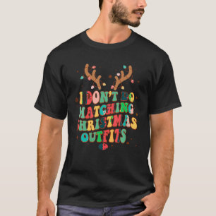 Camiseta Eu não combino Casais das Luzes de Natal