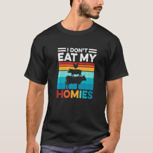 Camiseta Eu não como meu legado vegetariano