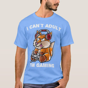 Camiseta Eu Não Consigo Adulto Im Nerd Jogador Nerd Para Ge
