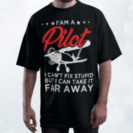 Camiseta Eu não consigo consertar o estúpido, mas eu posso 