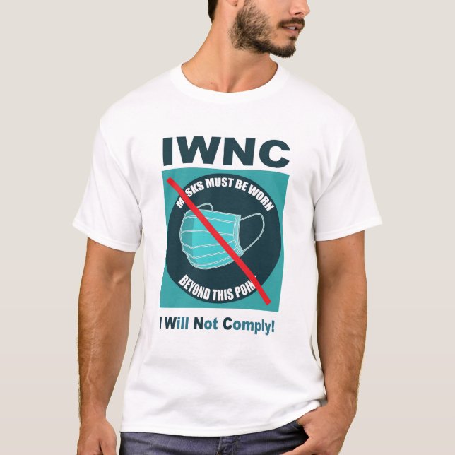 Camiseta Eu Não Cumprirei! IWNC (Frente)