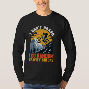 Camiseta Eu não despenho Eu faço testes aleatórios de gravi