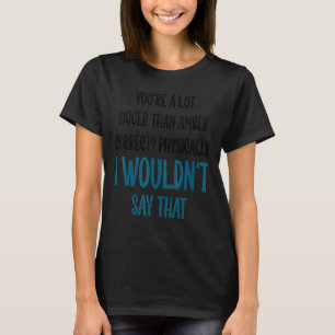 Camiseta Eu não diria que o julgamento do Johnny estava diz