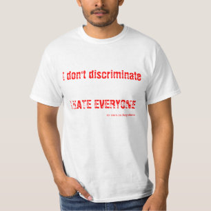Camiseta Eu não discrimino - EU DEIO TODOS