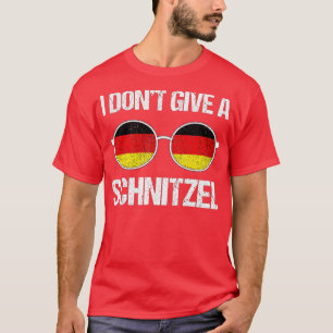 Camiseta Eu não dou a Schnitzel Alemanha bandeira Oktoberfe
