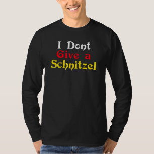 Camiseta Eu não dou a um Schnitzel Oktoberfest alemão Festi