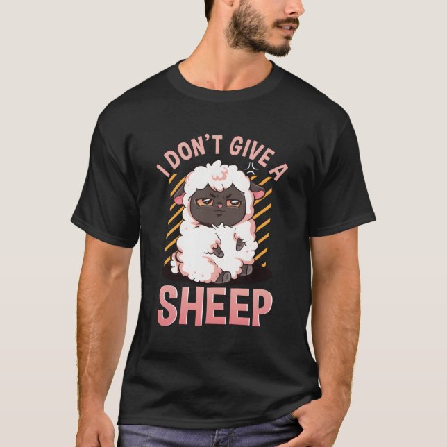 Camiseta Eu Não Dou A Uma Ovelha Fazenda Engraçada Novidade (Frente)