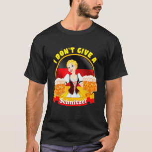 Camiseta Eu não dou a uma Schnitzel Oktoberfest Women com B