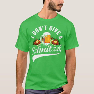 Camiseta Eu não dou um Festival de Cerveja de Schnitzel Okt
