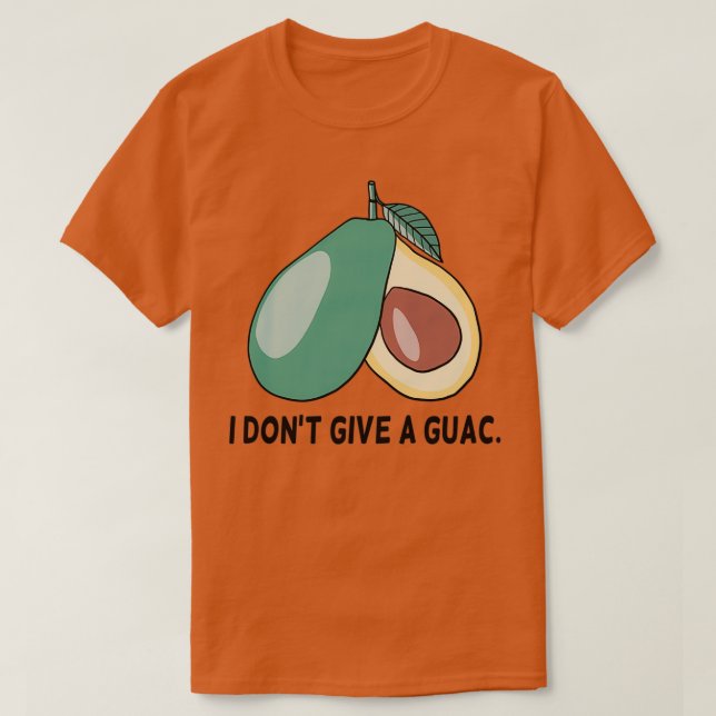 Camiseta Eu não dou um guac 1 (Frente do Design)
