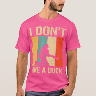 Camiseta Eu Não Dou Um Pó De Pato Para Um Jogador De Críque