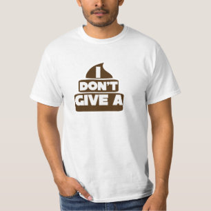 Camiseta Eu não dou um POO