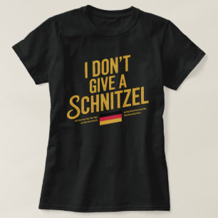Camiseta Eu não dou um Schnitzel - Alemanha, Alemanha