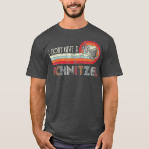 Camiseta Eu não dou um Schnitzel para Oktoberfest Alemanha