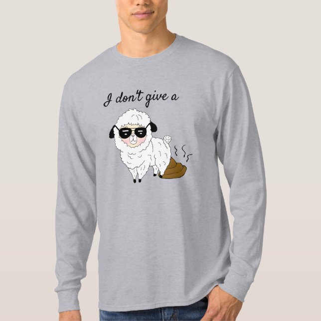 Camiseta Eu não dou uma Ovelha Divertida (Frente)