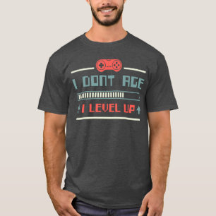 Camiseta Eu Não Envelheço Eu Subo De Nível Menino Gamer