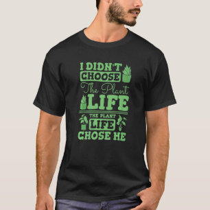 Camiseta Eu Não Escolhi A Vida Vegetal Que A Vida Vegetal E