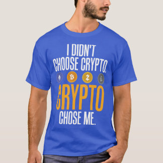 Camiseta Eu Não Escolhi Crypto Crypto.