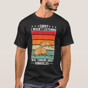 Camiseta Eu não estava ouvindo que estava pensando sobre Ar
