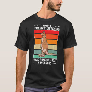 Camiseta Eu não estava ouvindo que estava pensando sobre ca
