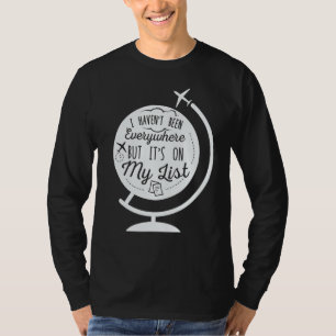 Camiseta Eu não estive em todo lugar, mas está na minha lis