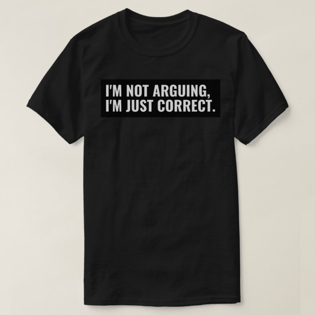 Camiseta Eu não estou discutindo com você estou explicando  (Frente do Design)