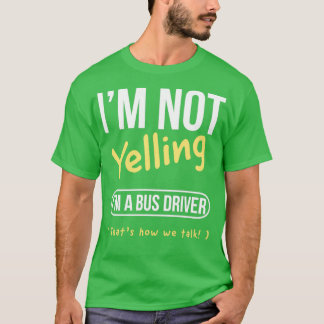 Camiseta Eu não estou gritando dizendo