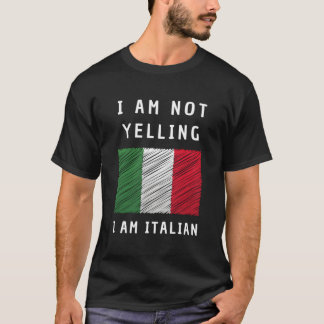 Camiseta Eu Não Estou Gritando Eu Só Estou Falando A Bandei