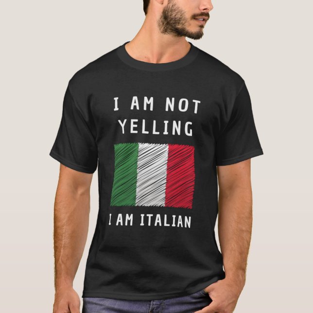 Camiseta Eu Não Estou Gritando Eu Só Estou Falando A Bandei (Frente)