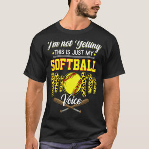 Camiseta Eu não estou gritando que esta é minha mãe de soft
