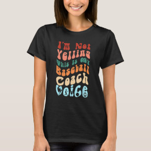 Camiseta Eu não estou gritando que este é meu treinador de 