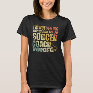 Camiseta Eu não estou gritando que isso é apenas minha voz 