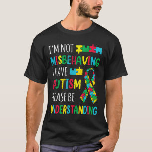 Camiseta Eu Não Estou Mal Comportando Eu Tenho Fita De Cons