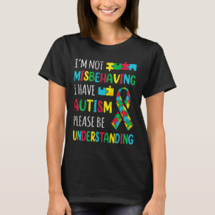 Camiseta Eu Não Estou Mal Comportando Eu Tenho Fita De Cons