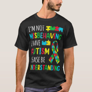 Camiseta Eu Não Estou Mal Comportando Eu Tenho Fita De Cons