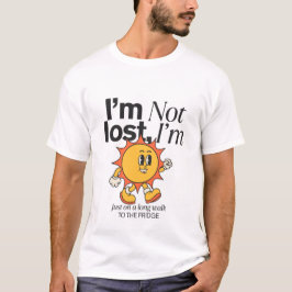 Camiseta Eu não estou perdido