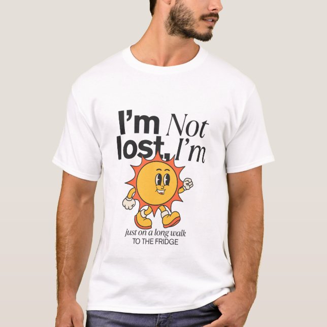Camiseta Eu não estou perdido (Frente)