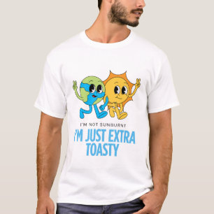 Camiseta Eu não estou queimado pelo sol