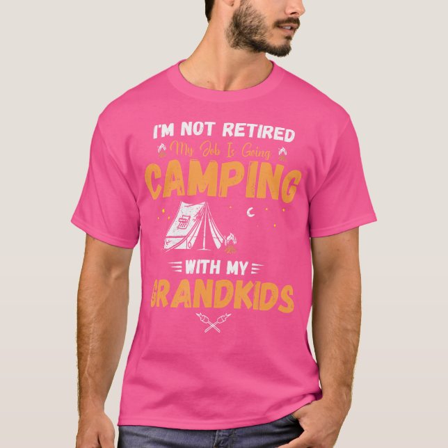 Camiseta Eu Não Estou Reformado Meu Trabalho Está Indo Acam (Frente)